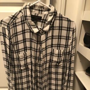 Banana Republic flannel!